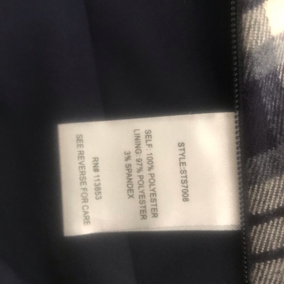 NWT Sugarlips Hillard Plaid Pleated Mini Skirt - Picture 7 of 9